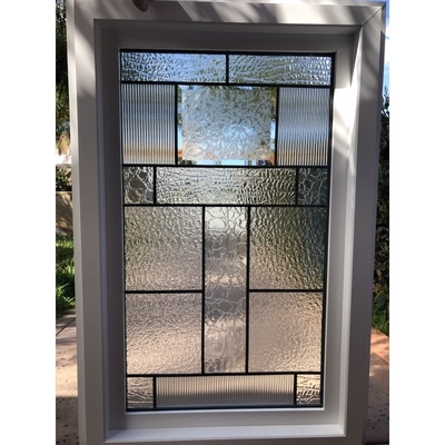 Solid Glass Clear and Bronze/Amber/Blue/Green Patten/Figure for Window Door Partition