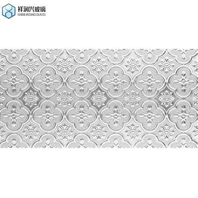 Solid Glass Clear and Bronze/Amber/Blue/Green Patten/Figure for Window Door Partition