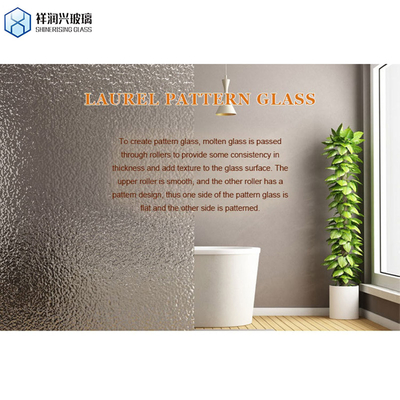Figured Pattern Glass for Decoration Main Product Patterned Glass High Demand