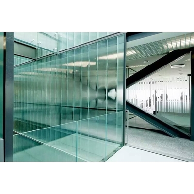 8mm Frosted Tempered Glass Frameless Balustrade Stair Treads with Laminated Technique