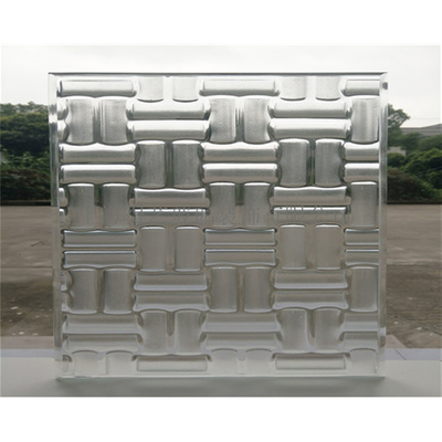 Solid Super-Tempered Glass CE Certified 3mm-8mm Bronze Qingdao Pattern Glass Glass