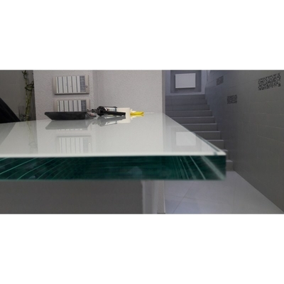Flat Polished Customization BIPV Solar Panel Glass Facade for Building Customization