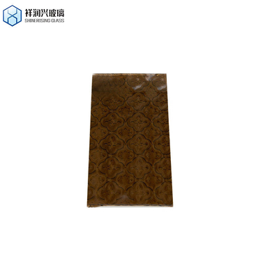 6mm 8mm 10mm Clear Rain/Diamond/Water Patterned Glass for Architecture Customized Made
