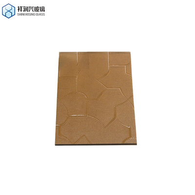 6mm 8mm 10mm Clear Rain/Diamond/Water Patterned Glass for Architecture Customized Made