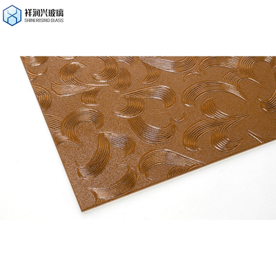 Customized Clear Pattern Moru Shower Enclosure with Float Glass and Mohs Hardness 8
