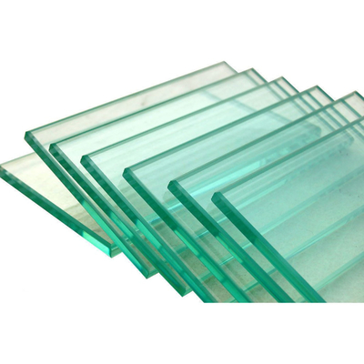 Thickness of Flat Tempered Glass 3-19mm Customized Polished Edge CE En 12150-2 2004
