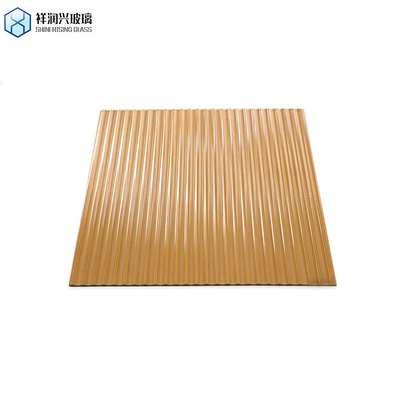 Single Roll Color Type Solid Color Brown Patterned Glass Qingdao Moru Karatachi Benefit