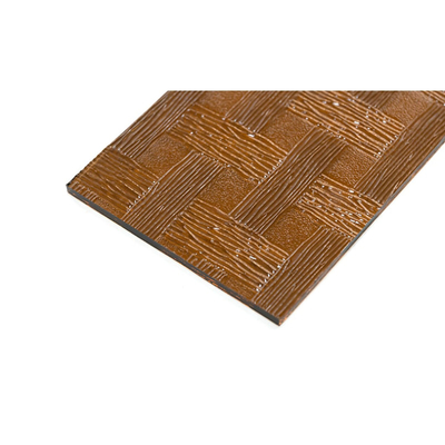 Customized Clear Bronze Bamboo Leaves Patterned Glass for Window Delivery in 7-14 Days