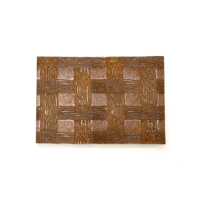 Customized Clear Bronze Bamboo Leaves Patterned Glass for Window Delivery in 7-14 Days