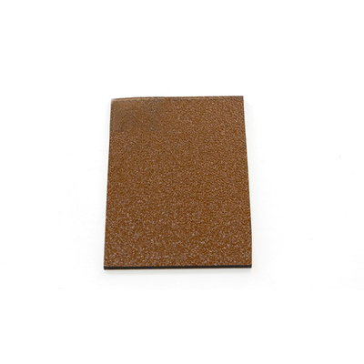 Custom Brown Embossed Glass with Solid Structure from Resistant Laminated Glass Suppliers