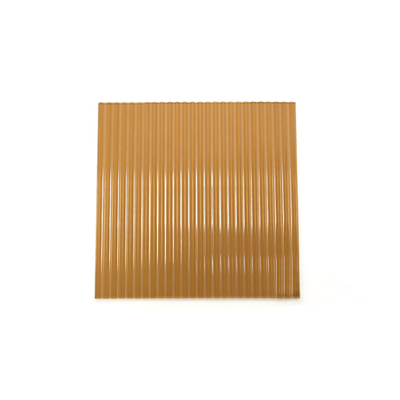 Brown Embossed Glass Safety Glass Shower Enclosure with Customized Size and Clear Pattern