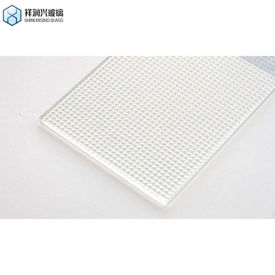 Customized Karatachi Qingdao Mistlite Flora Fluted Pattern Glass Flat Polished Edge Work