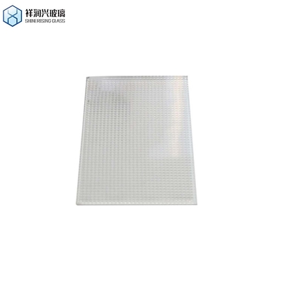 Customized Karatachi Qingdao Mistlite Flora Fluted Pattern Glass Flat Polished Edge Work