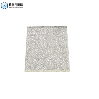 Customized Karatachi Qingdao Mistlite Flora Fluted Pattern Glass Flat Polished Edge Work
