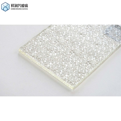 Flat Polished Custom Ultra-Clear Tempered Art Patterned Glass for Water Ripple Partition