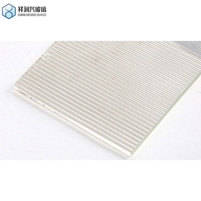 Flat Polished Custom Ultra-Clear Tempered Art Patterned Glass for Water Ripple Partition