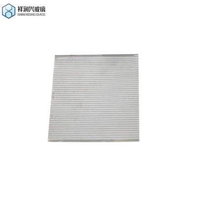 Flat Polished Custom Ultra-Clear Tempered Art Patterned Glass for Water Ripple Partition