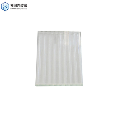 1830*2440 Bathroom Partition Glass with 3mm5mm Thickness and Woven Pattern