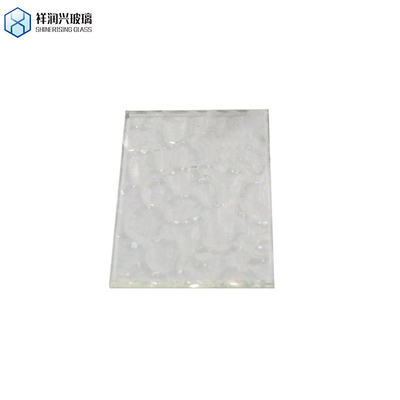 1830*2440 Bathroom Partition Glass with 3mm5mm Thickness and Woven Pattern
