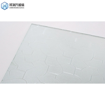 Extra Clear Patterned Glass with Oceanic Moru Crystal Design Delivery Dime 7-14 Days After Deposit