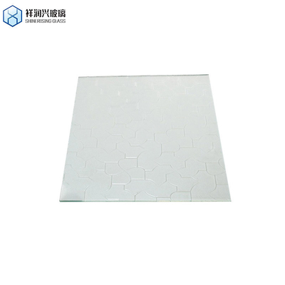 Extra Clear Patterned Glass with Oceanic Moru Crystal Design Delivery Dime 7-14 Days After Deposit