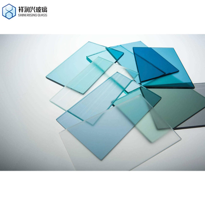 Flat Polished Edge Work 8MM Tempered Glass for Building Material Reflective Glass Windows