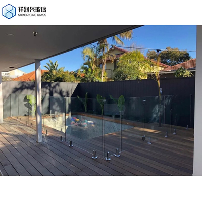 Flat Tempered Fluted Texture Patterned Transparency Clear Safety Decorative Glass
