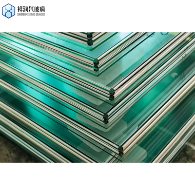 Flat Tempered Fluted Texture Patterned Transparency Clear Safety Decorative Glass