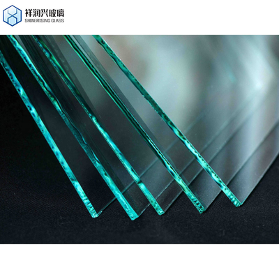 Flat Tempered Fluted Texture Patterned Transparency Clear Safety Decorative Glass