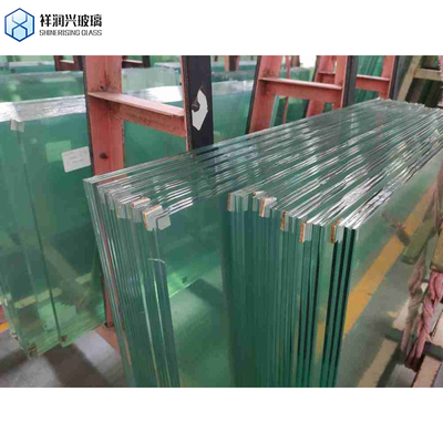 Flat Tempered Fluted Texture Patterned Transparency Clear Safety Decorative Glass