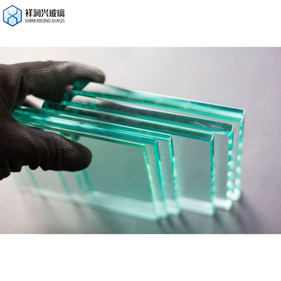 Flat Tempered Fluted Texture Patterned Transparency Clear Safety Decorative Glass