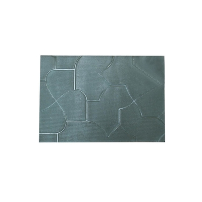 Temperable Figured Pattern Grey Glod Clear Pattern Glass/Art Glass with ISO Certificate