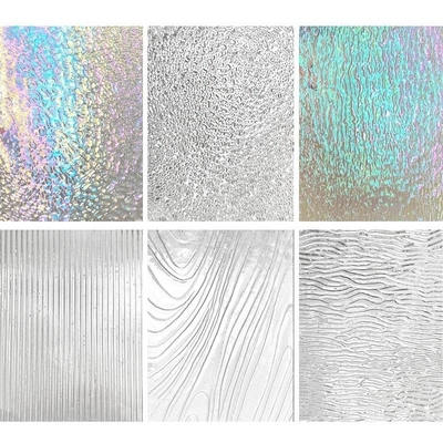 Clear Flat Bronze Green Mistlite/Nashiji/Diamond/Karatachi/Moru/Flora/Oceanic/Crystal/Aqualite/Woven/Mayflower/Rain/Kim Bisa/Juguang Pattern Figured Glass