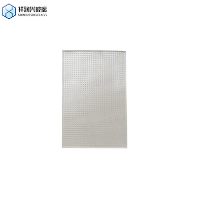 Fluted Tempered Glass in Solid Color for Privacy and Decorative Applications