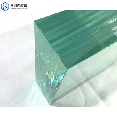 Tempered Laminated Stained Glass in Grey Tint for Large Glass Window Fragment State Ⅲ