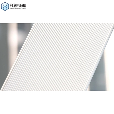 Solid 3/4/5/5.5/6/8/10mm Patterned/Figured Glass for Building Flat Polished Edge Work