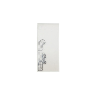 Solid 3/4/5/5.5/6/8/10mm Patterned/Figured Glass for Building Flat Polished Edge Work