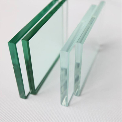 Customized Request 10mm 12mm Tempered Glass for Building Laminated/Painted/Acid Etched