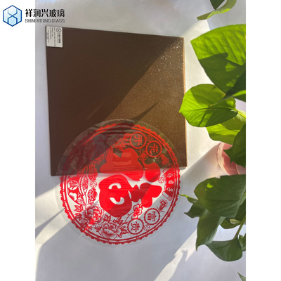 Float Glass Bronze Flora Pattern Ultra Clear Karatachi Pattern Glass with Consumption