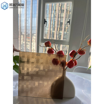 Architectural Design Float Glass with 8 Mohs Hardness in Clear Bronze Grey Black Blue