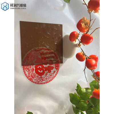 Architectural Design Float Glass with 8 Mohs Hardness in Clear Bronze Grey Black Blue