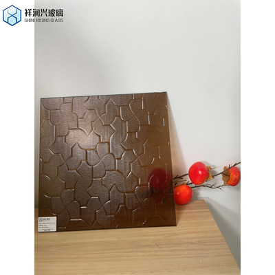 Architectural Design Float Glass with 8 Mohs Hardness in Clear Bronze Grey Black Blue