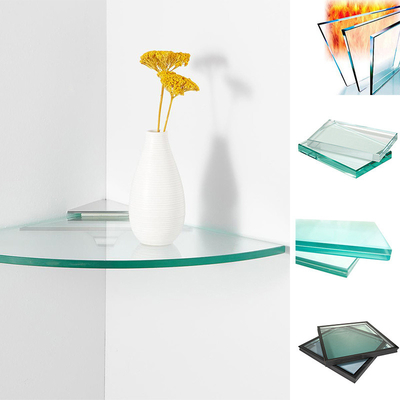 Customized Thickness and Size Flat Tempered Glass for Sice s Demand Demand