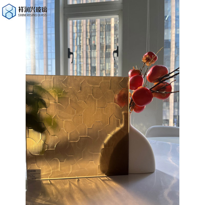 Brown/Bronze/Amber Karatachi Color Patterned Glass for Float Glass Manufacturing