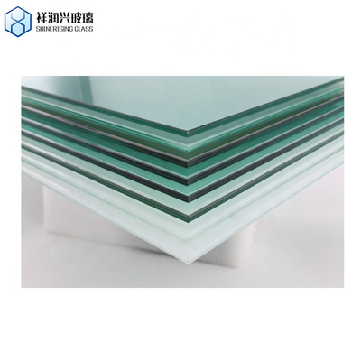 Flat Polished Edge Work End Customized Glass Bathroom Shower Cubicle with SGS Certificate