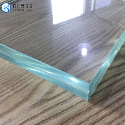 Flat Polished Edge Work End Customized Glass Bathroom Shower Cubicle with SGS Certificate