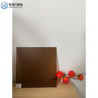 Hot Item Bronze Patterned Figured Glass with Solid Color