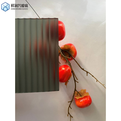 Customized Request Clear/Grey/Bronze Color Figured Moru Glass for Window Furniture Door Part Ion 3mm-8mm Customization