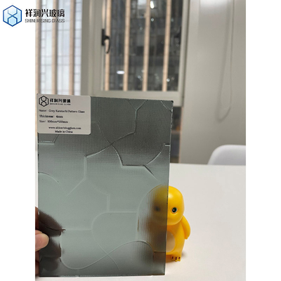 Patterned Overbridge Tempered Laminated Glass Home Grey 2mm Customization Customized