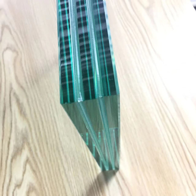 3-19mm Clear Tempered Glass for Room Roof and Technique Laminated Customized Request